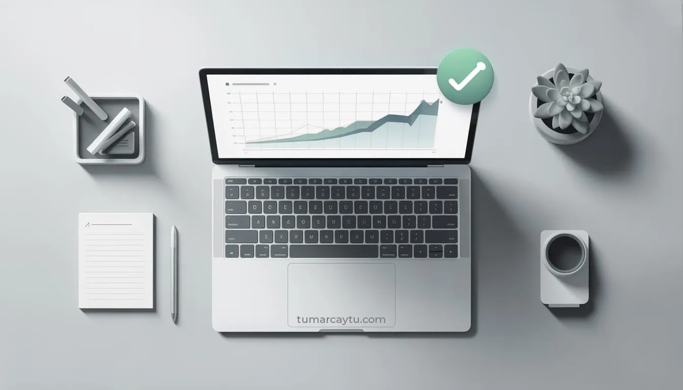 escritorio profesional y minimalista